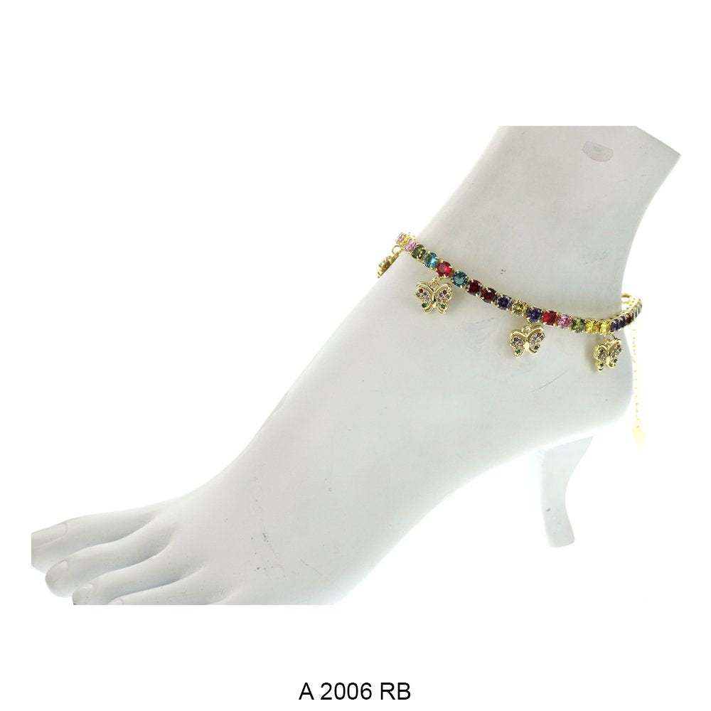 Butterfly Charm Anklets A 2006 RB