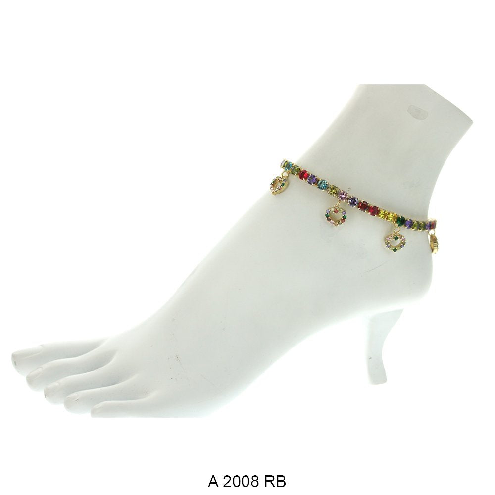 Heart Charm Anklets A 2008 RB