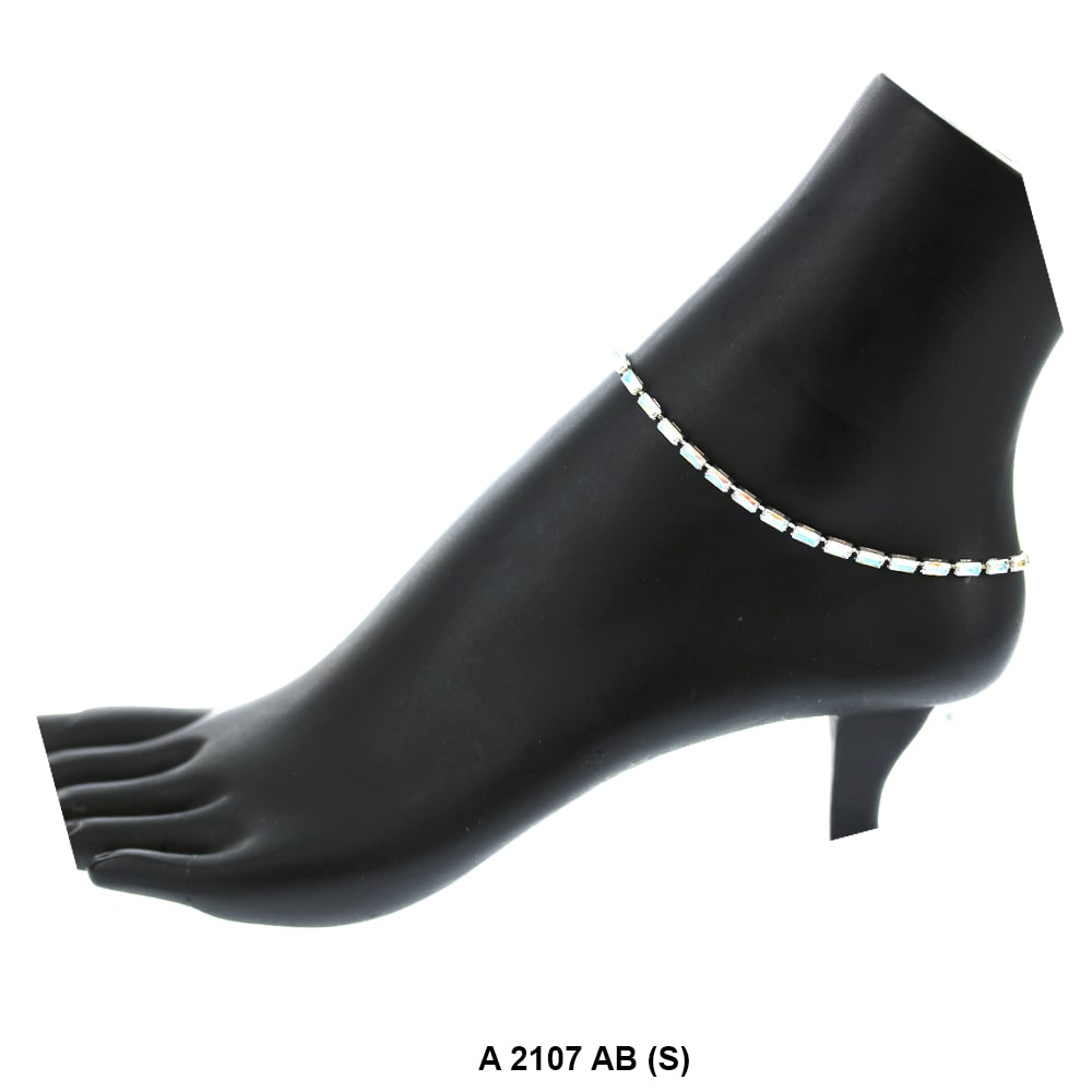 CZ Anklet  A 2107 AB S