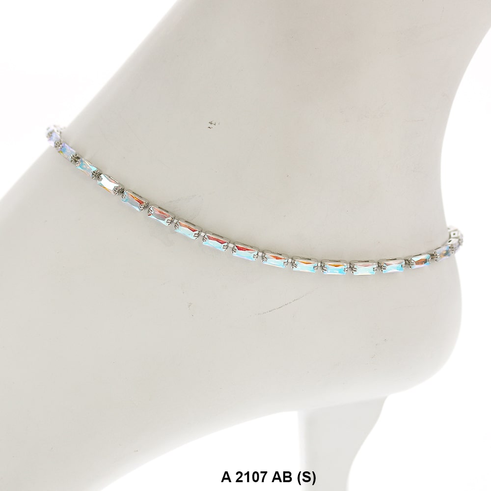 CZ Anklet  A 2107 AB S