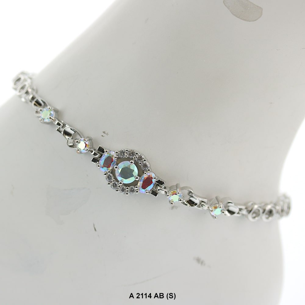 CZ Anklet A 2114 AB (S)