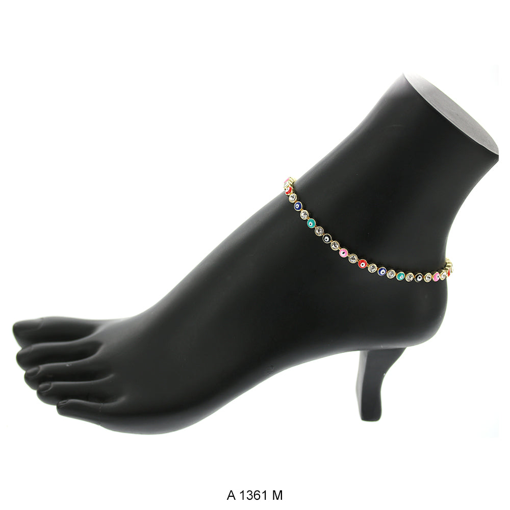 Evil Eye Anklets A 1361 M