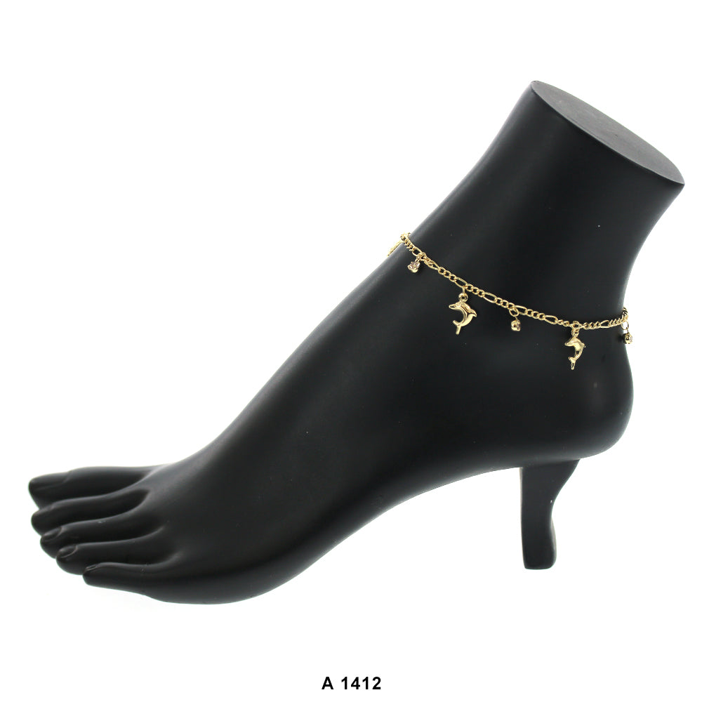 Dolphin Anklets A 1412