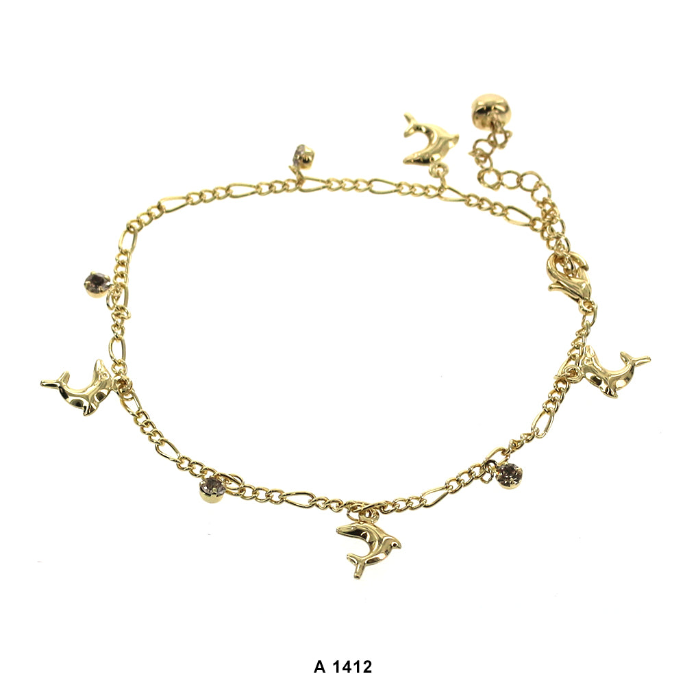 Dolphin Anklets A 1412