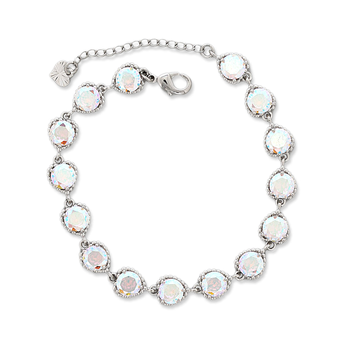 Full Stones CZ Anklet A 2102 (S) AB