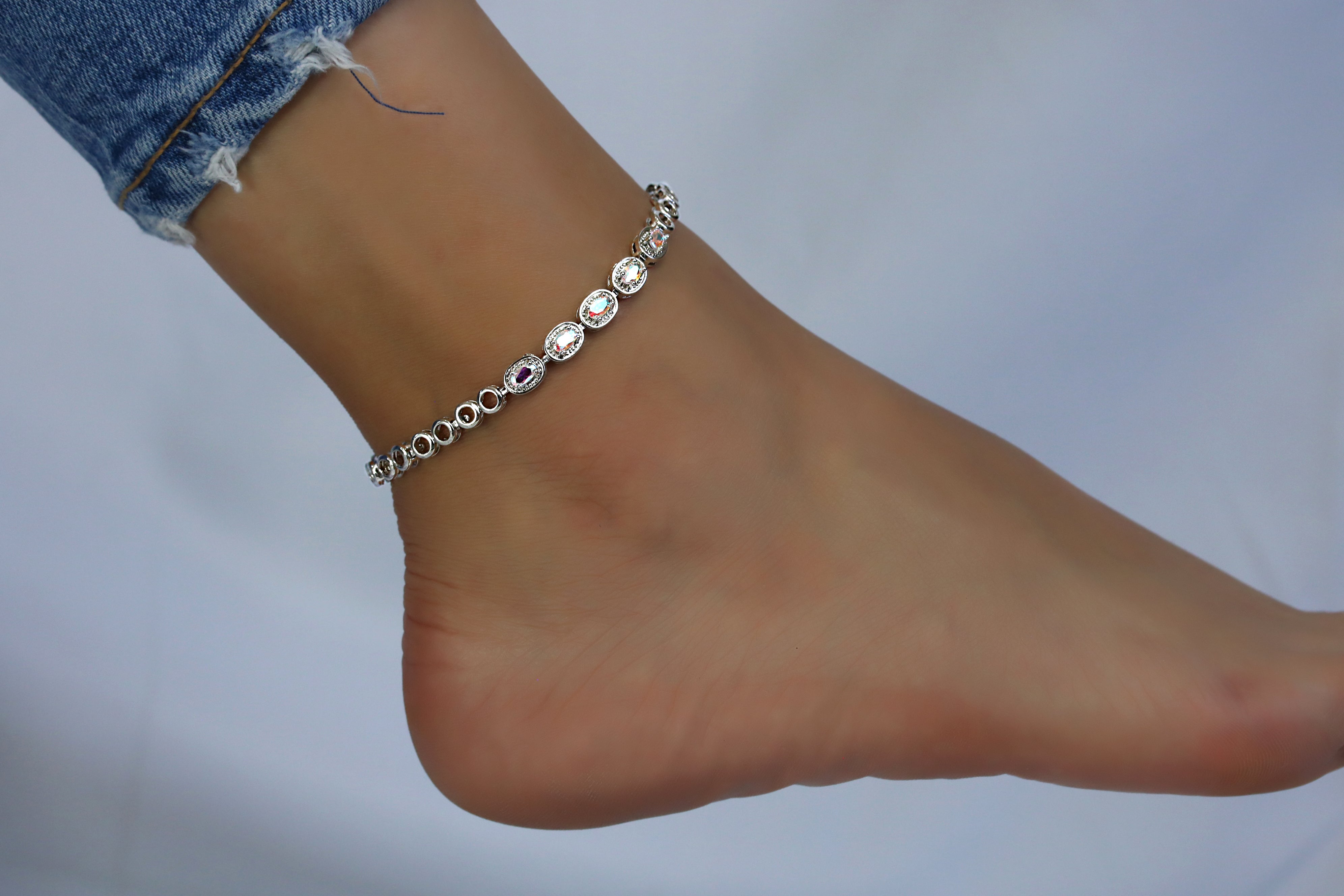CZ Anklet A 2103 AB S