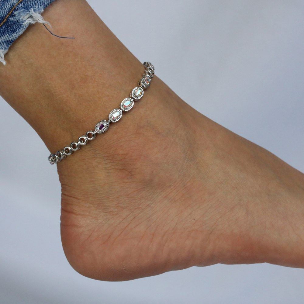 CZ Anklet A 2103 AB S
