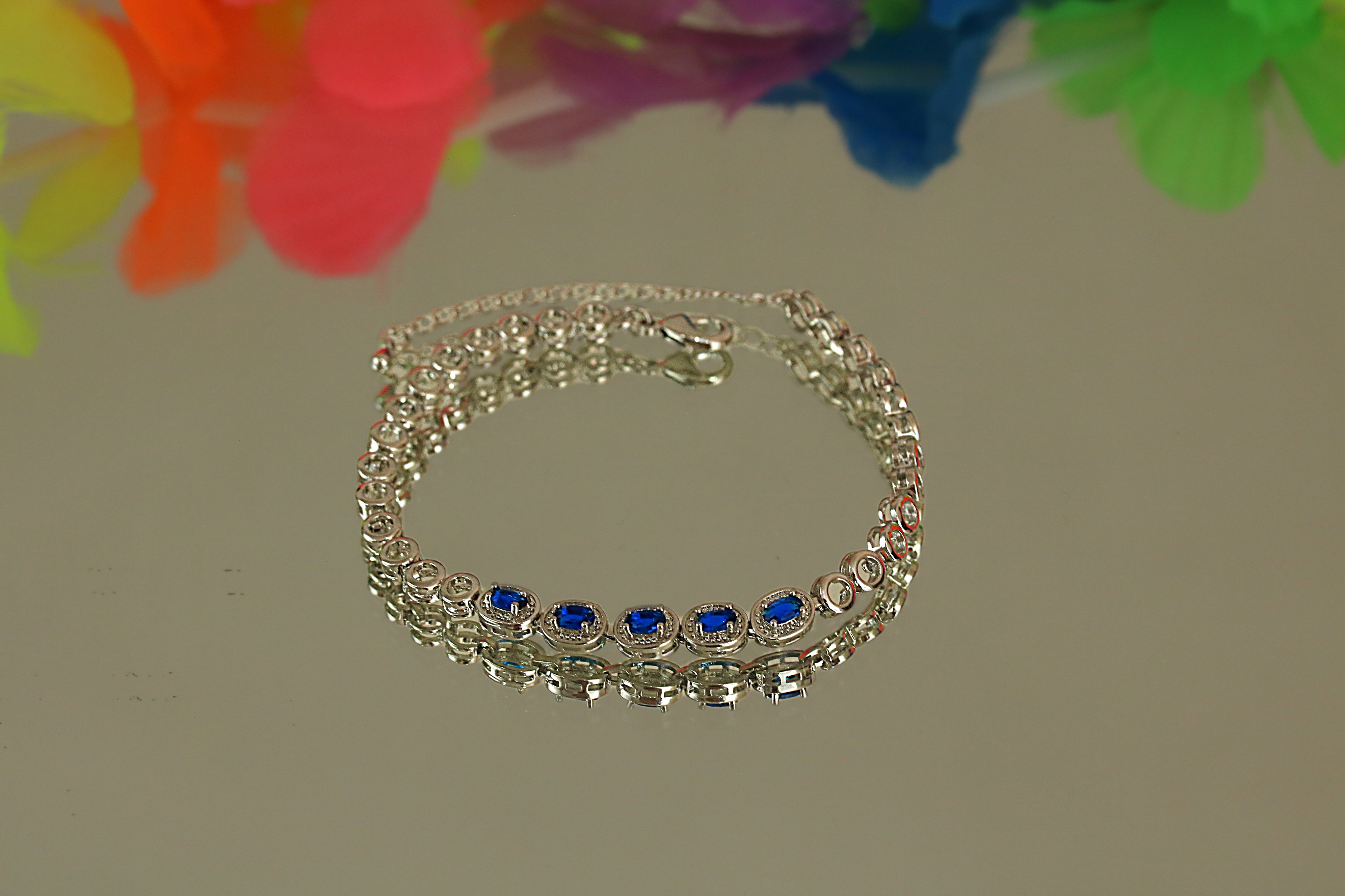 CZ Anklet A 2103 BL S