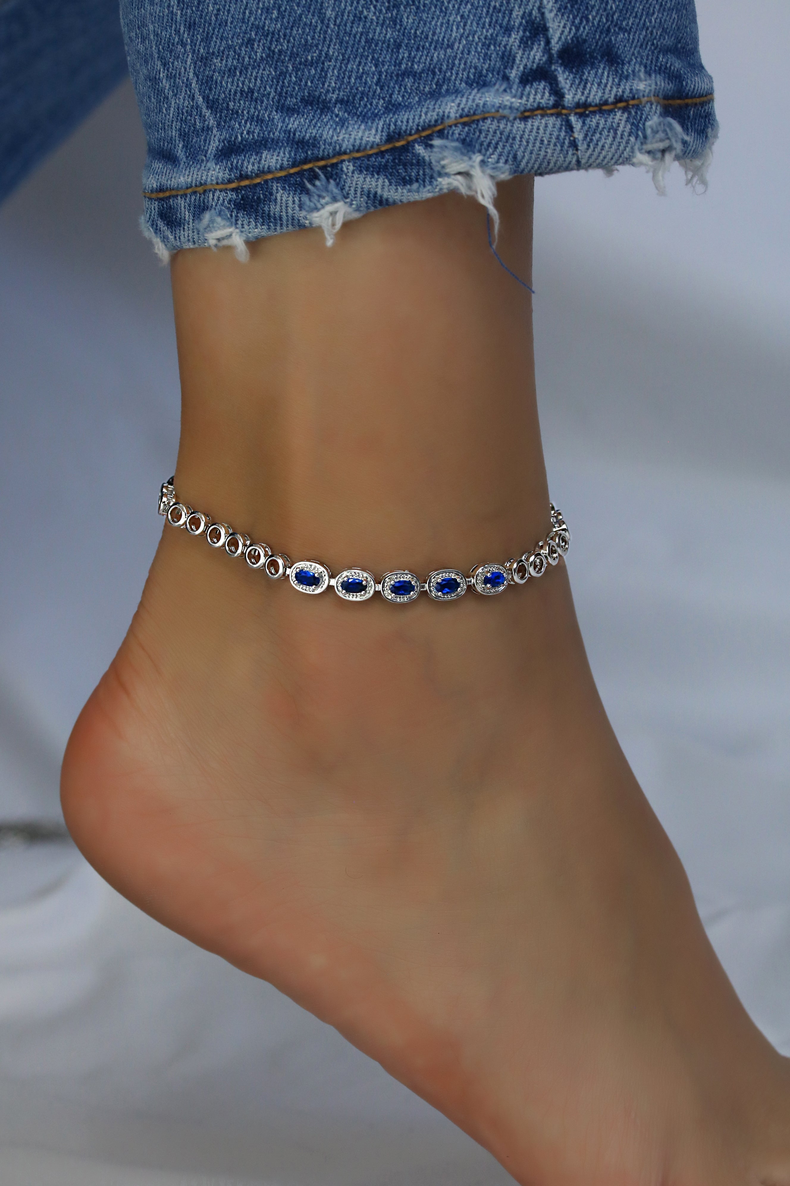 CZ Anklet A 2103 BL S