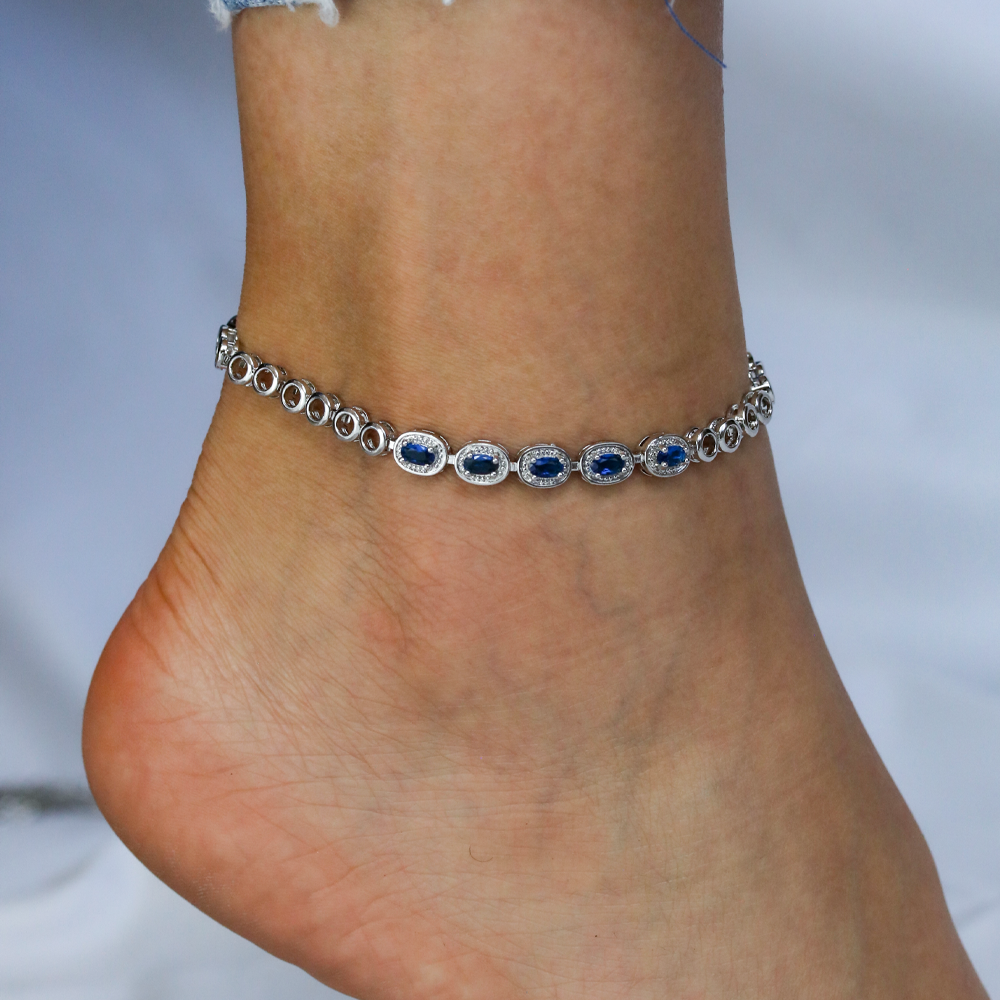 CZ Anklet A 2103 BL S