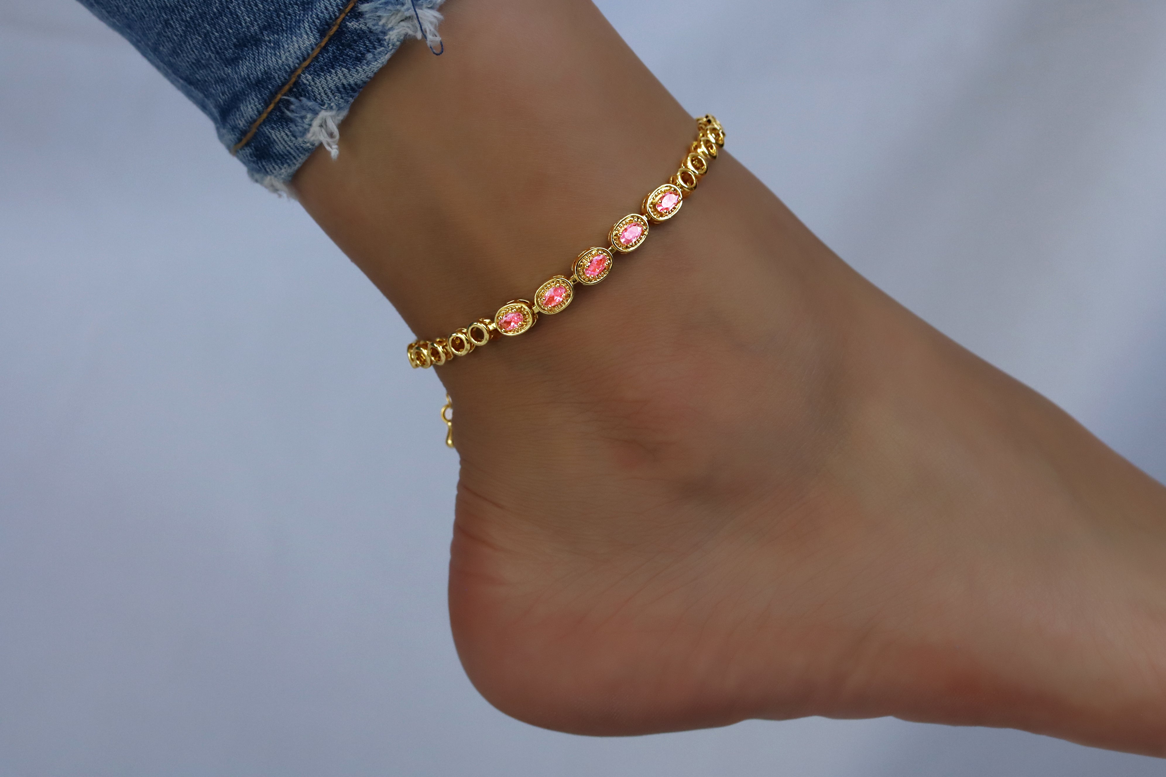 CZ Anklet A 2103 P G