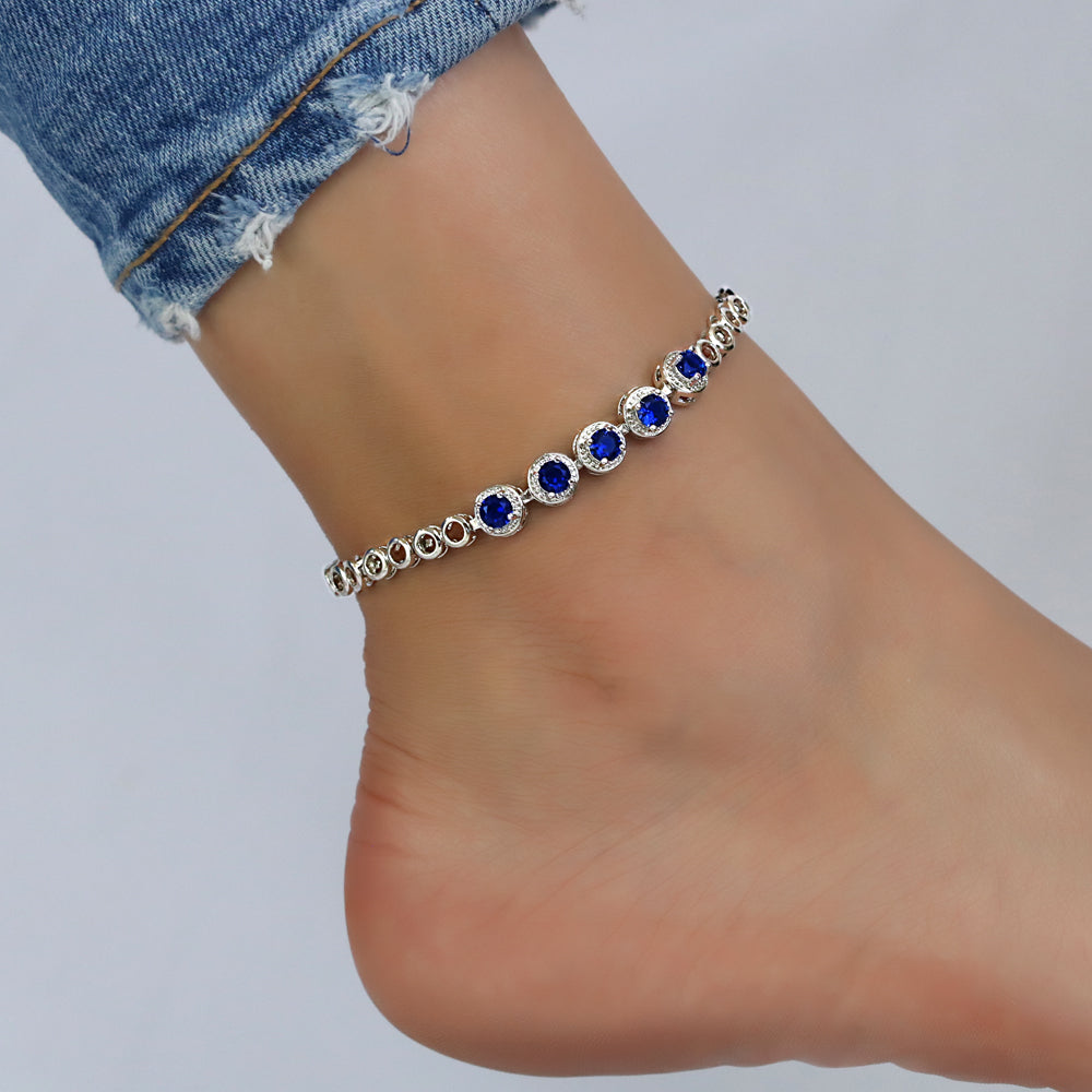 CZ Anklet A 2104 BL S