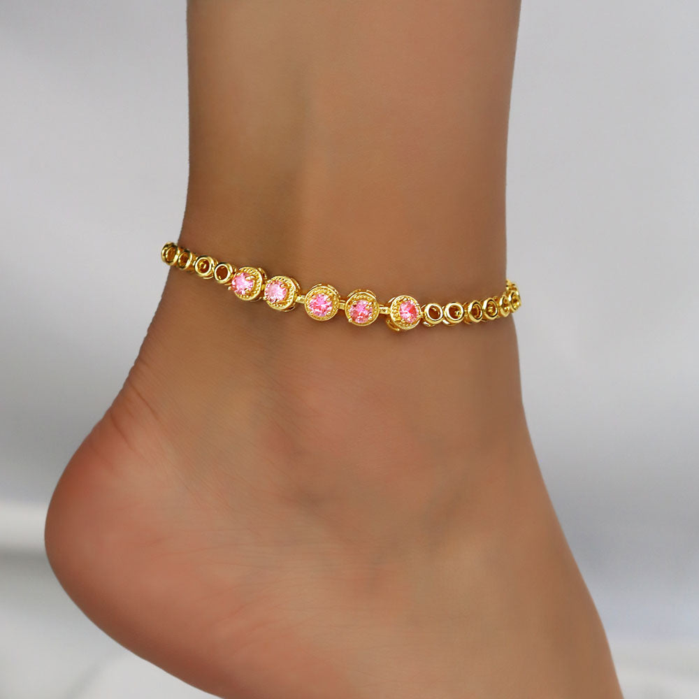 CZ Anklet A 2104 P G