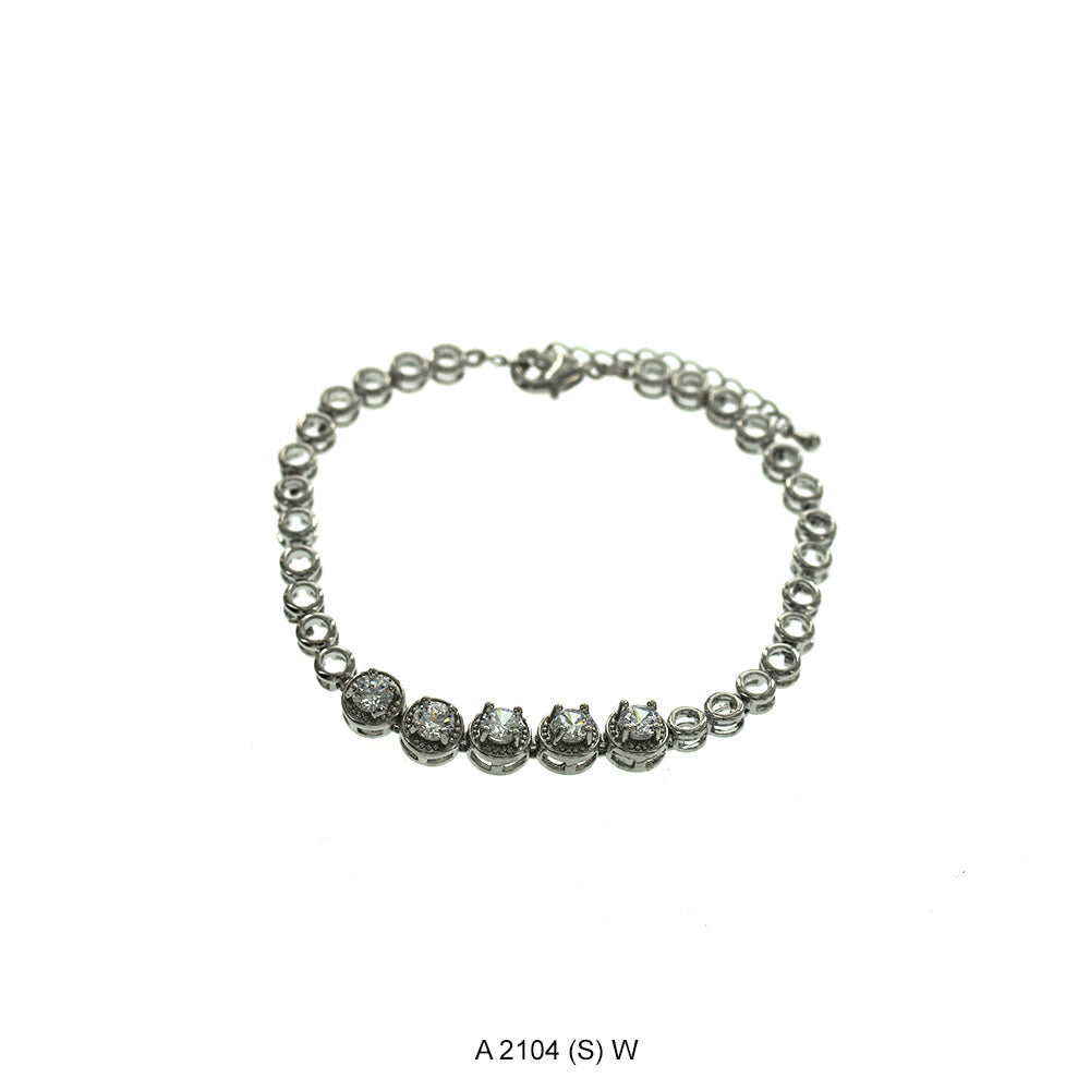 CZ Anklet A 2104 (S) W