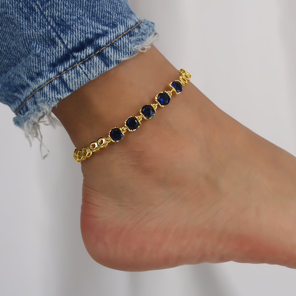 CZ Anklet A 2106 BL G