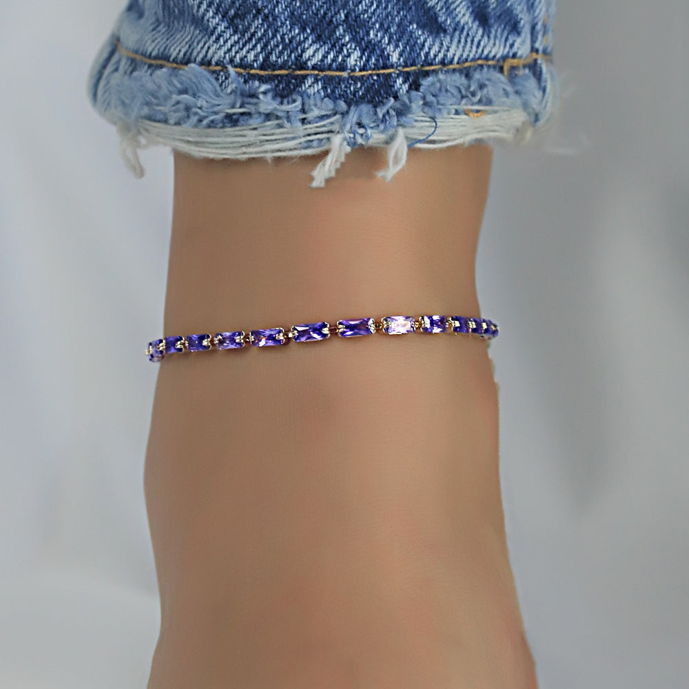 CZ Anklet  A 2107 PR G