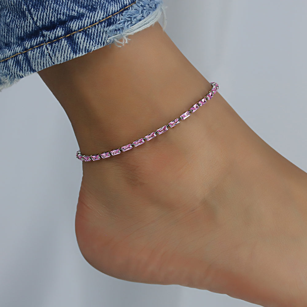 CZ Anklet  A 2107 P S