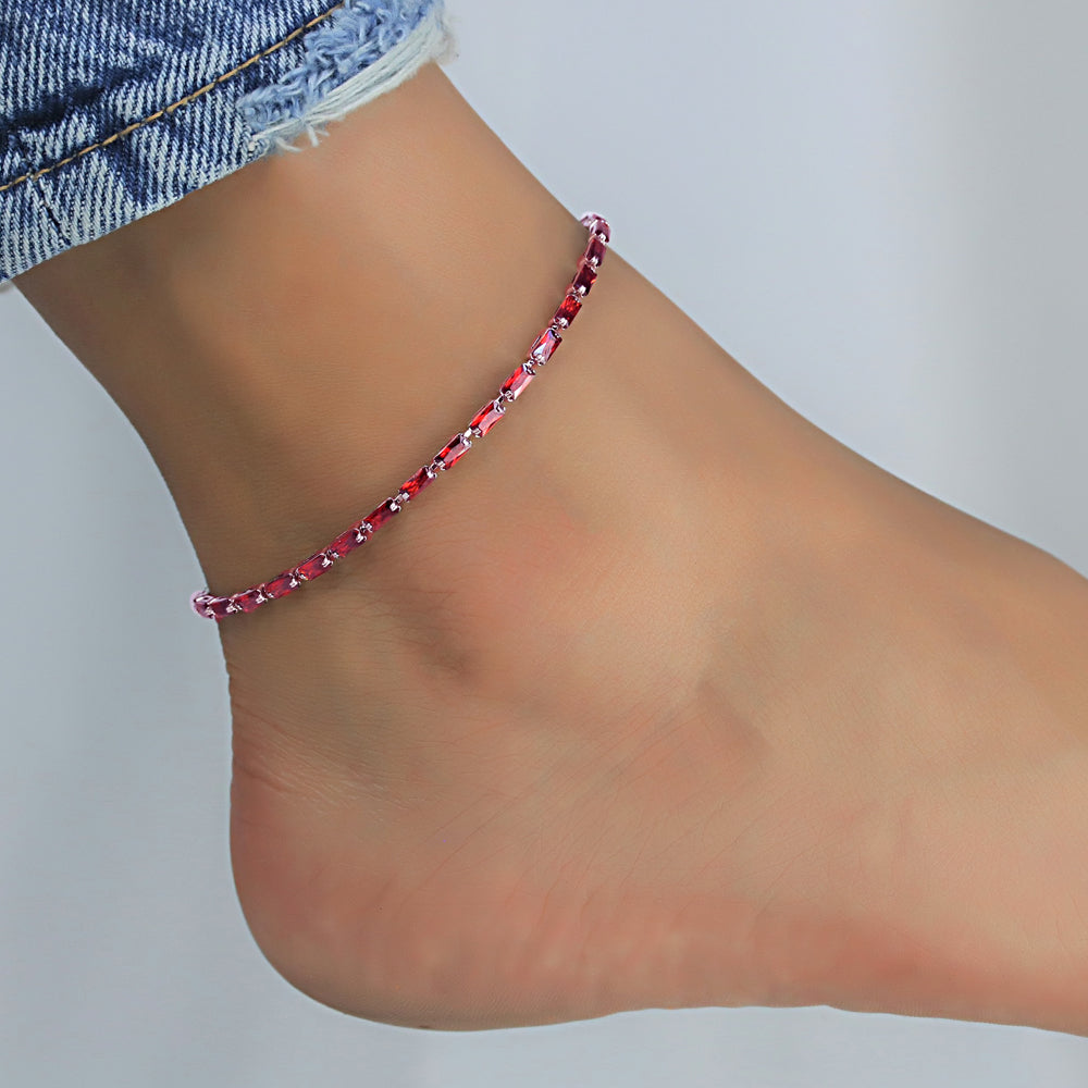 CZ Anklet  A 2107 R S