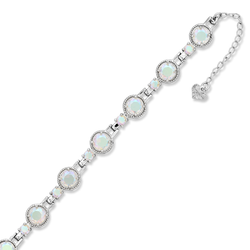 Full Stones CZ Anklet A 2108 S AB