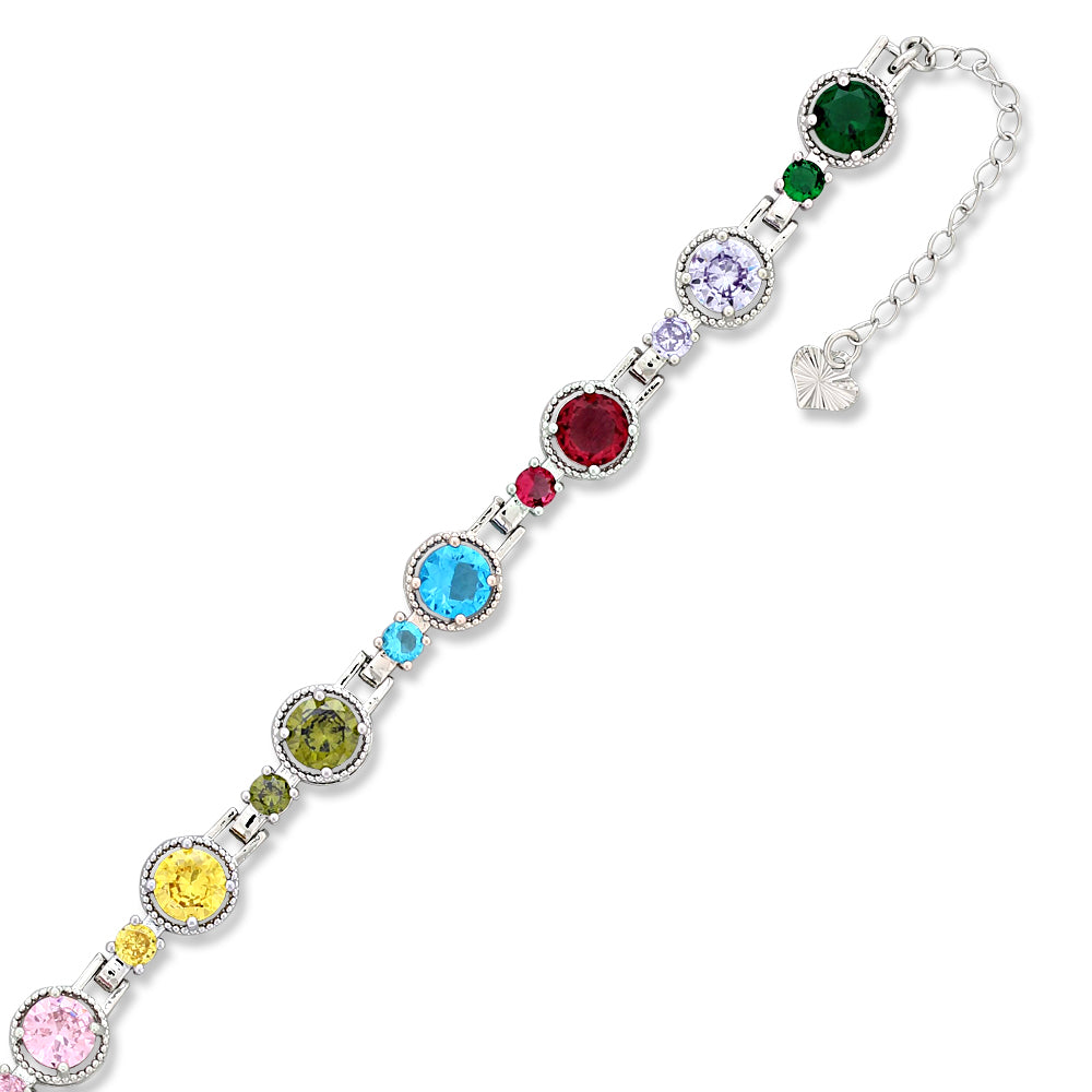 Full Stones CZ Anklet A 2108 (S) M