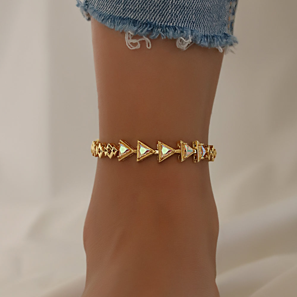 CZ Anklet A 2109 (G) AB