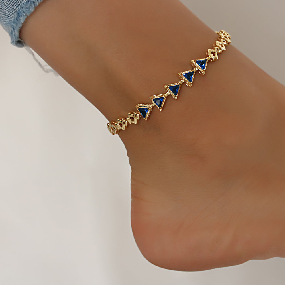 CZ Anklet A 2109 (G) BL