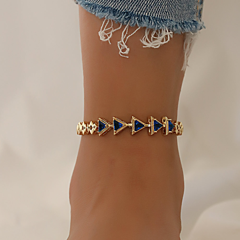 CZ Anklet A 2109 (G) BL