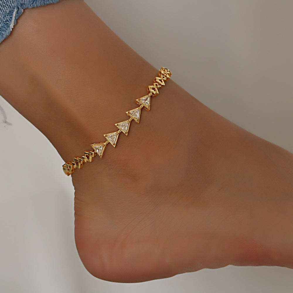 CZ Anklet A 2109 (G) W