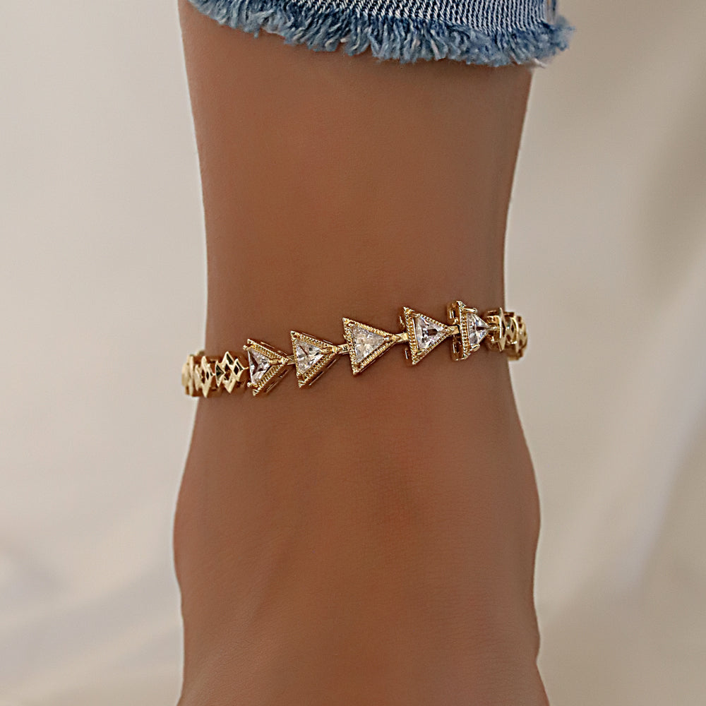 CZ Anklet A 2109 (G) W