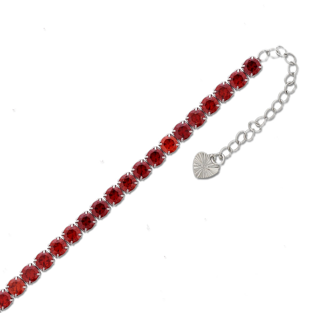 Full Stones CZ Anklet A 2111 (S) R