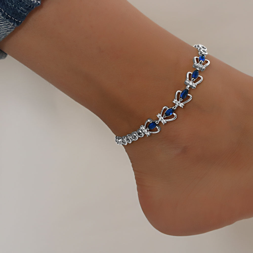 CZ Anklet A 2113 BL ( S )