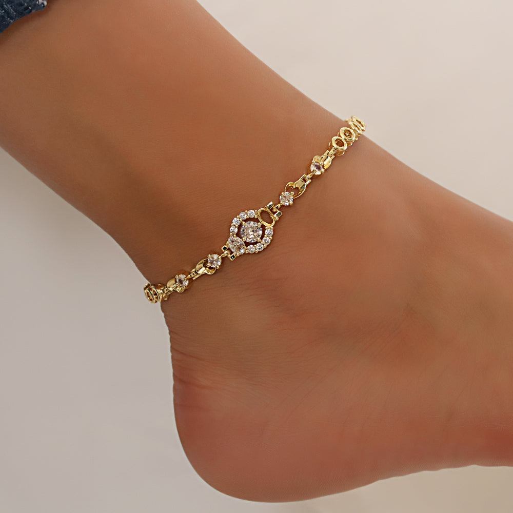 CZ Anklet A 2114 (G) W