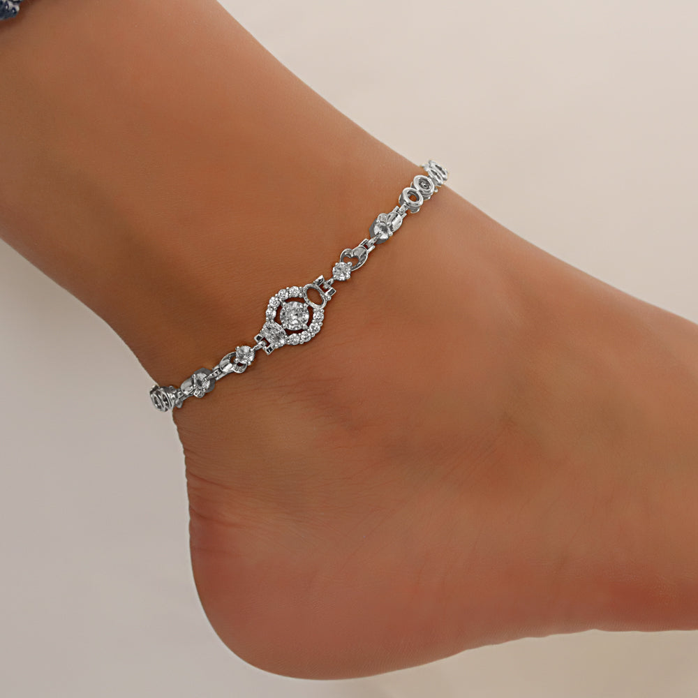 CZ Anklet A 2114 W ( S )