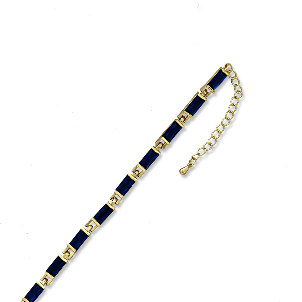 CZ Anklet A 2115 BL (G)