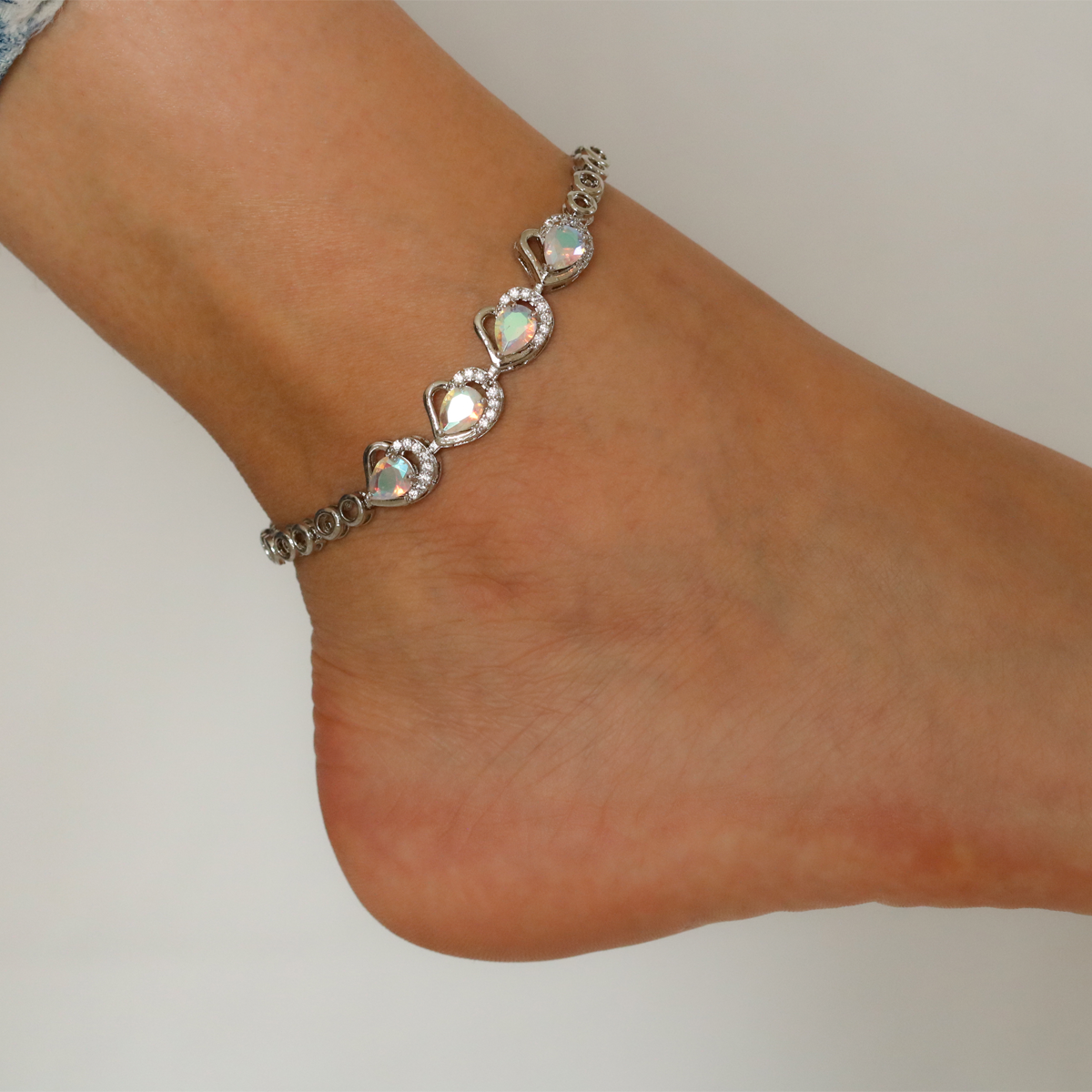 CZ Anklet A 2119 AB (S)