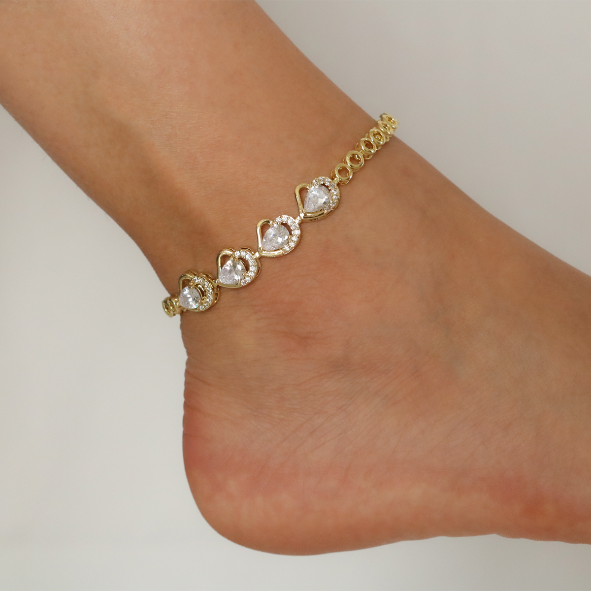 CZ Anklet A 2119 (G) W