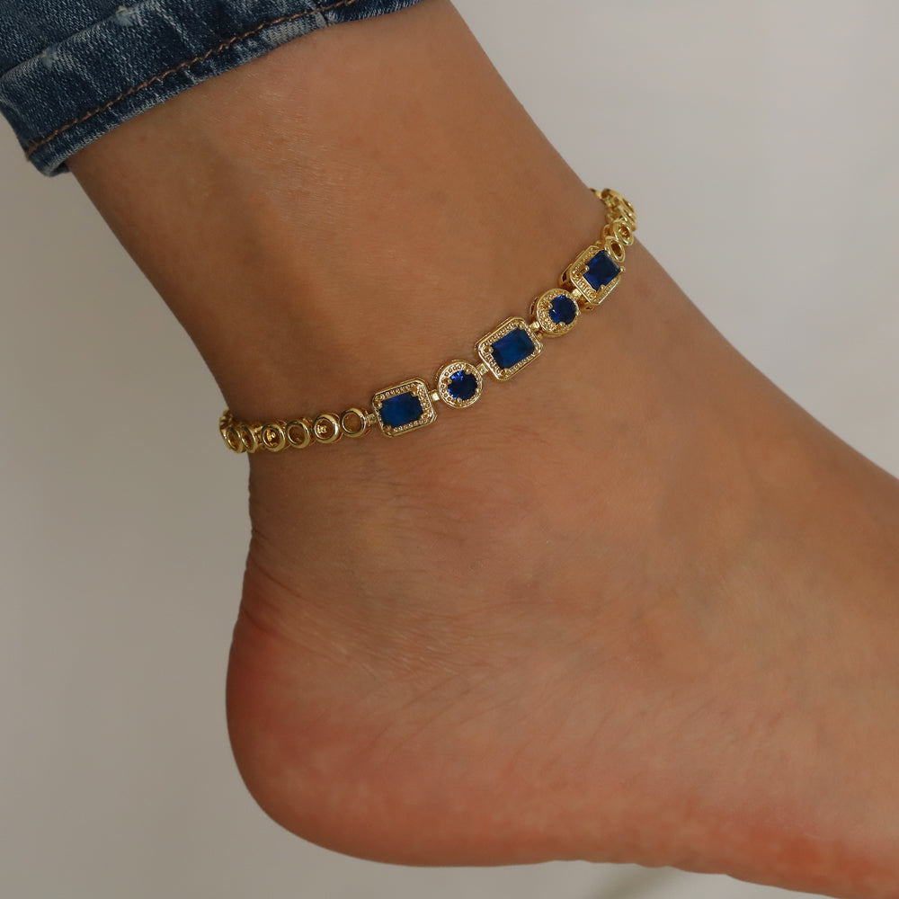 CZ Anklet A 2120 BL (G)