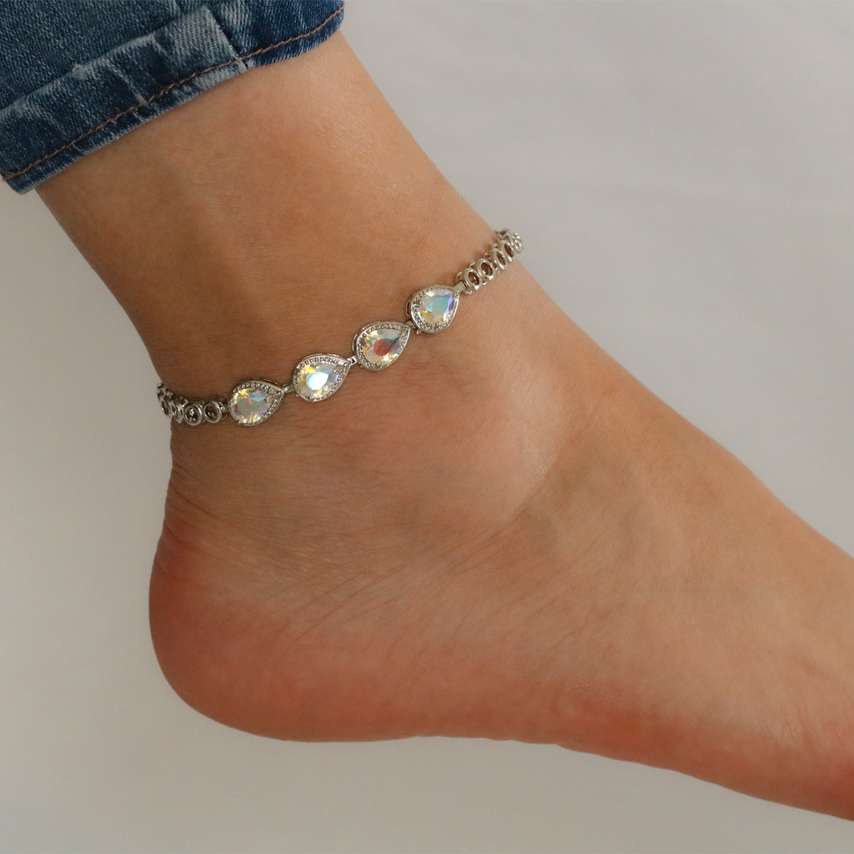 CZ Anklet A 2122 AB (S)