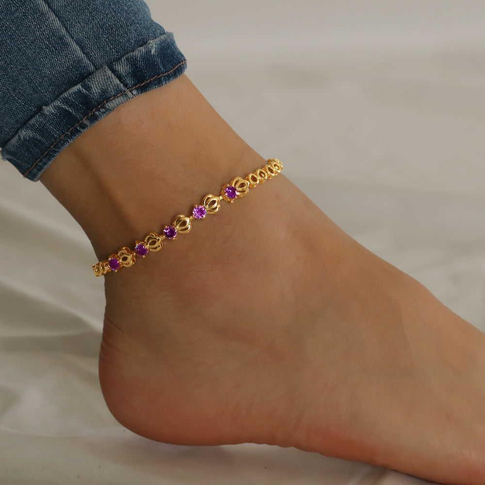 CZ Anklet A 2123 PR (G)