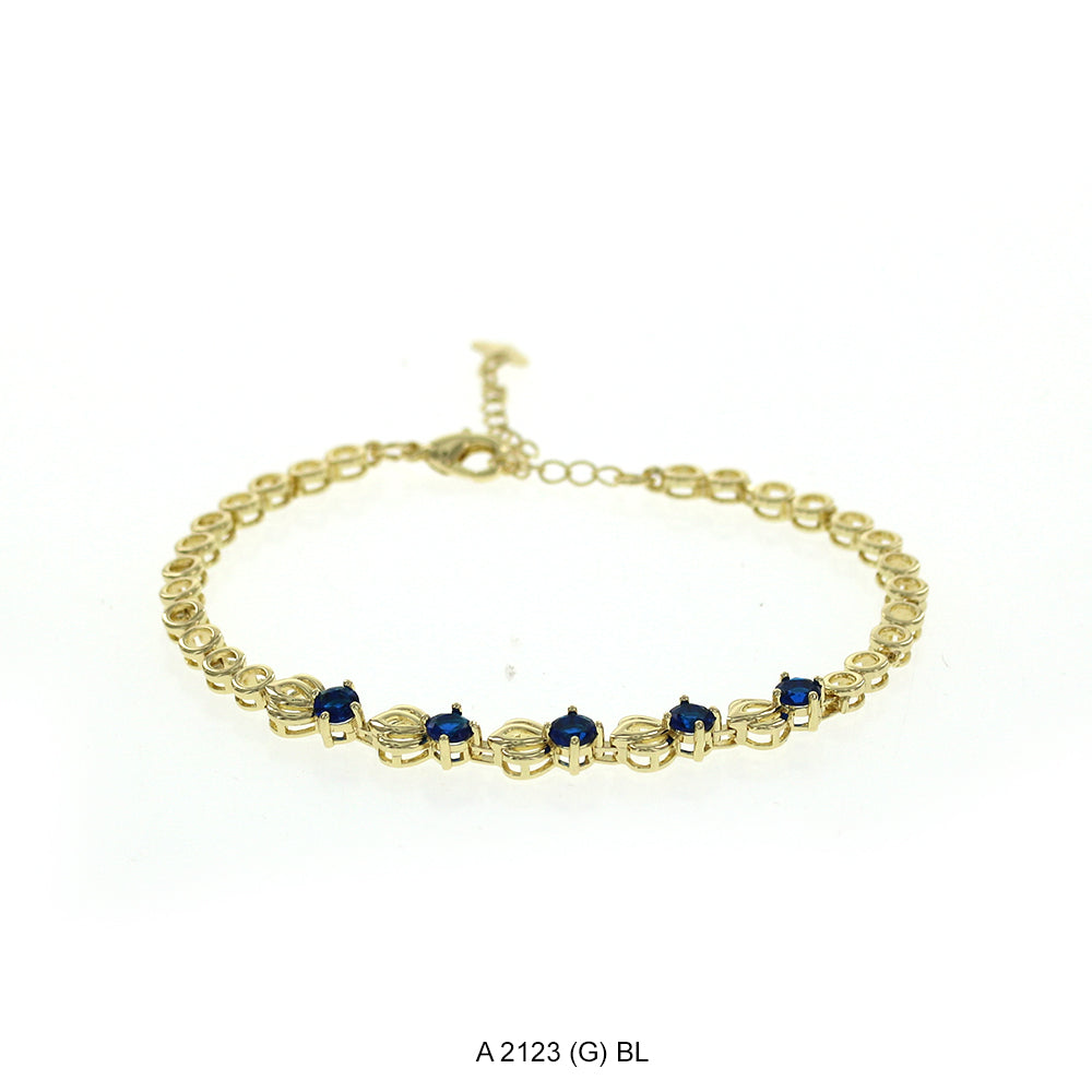 CZ Anklet A 2123 (G) BL