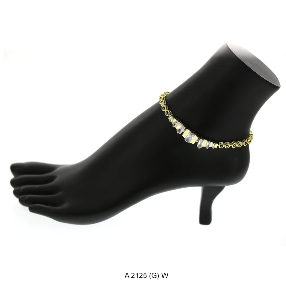 CZ Anklet A 2125 (G) W