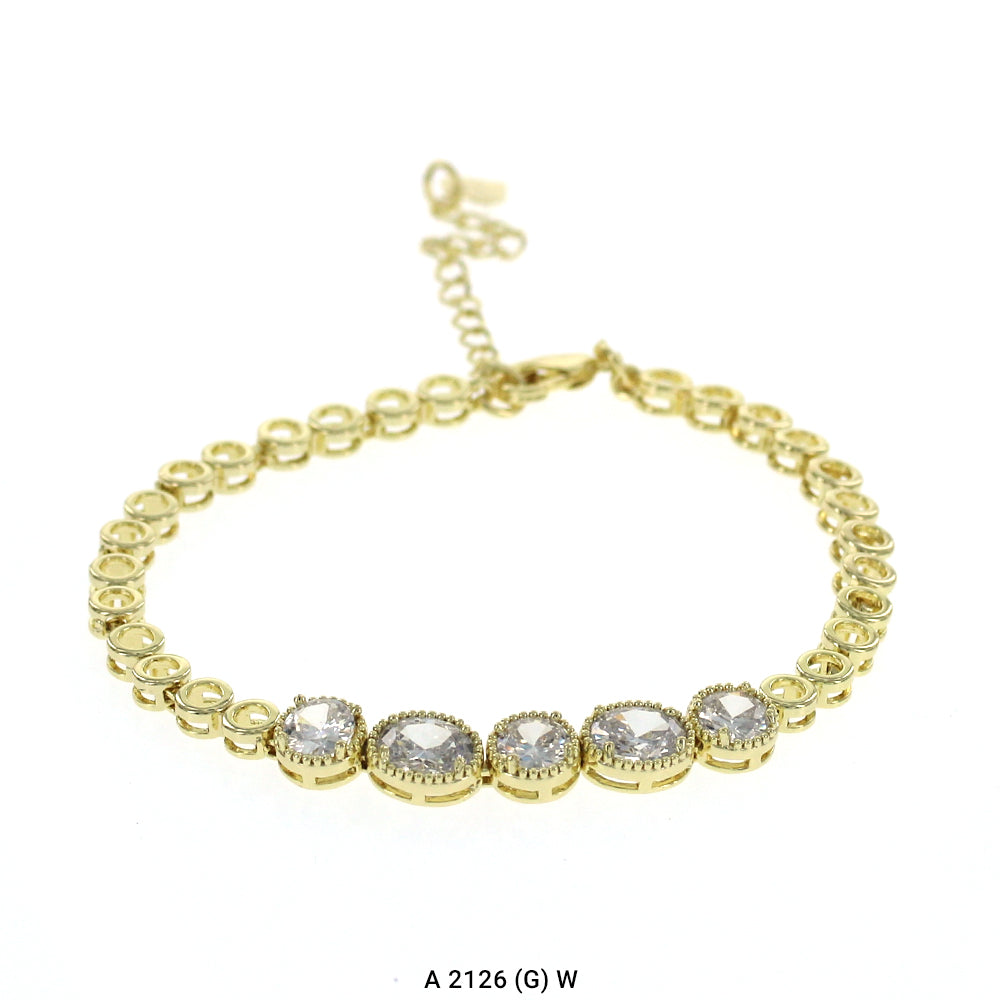 CZ Anklet A 2126 (G) W