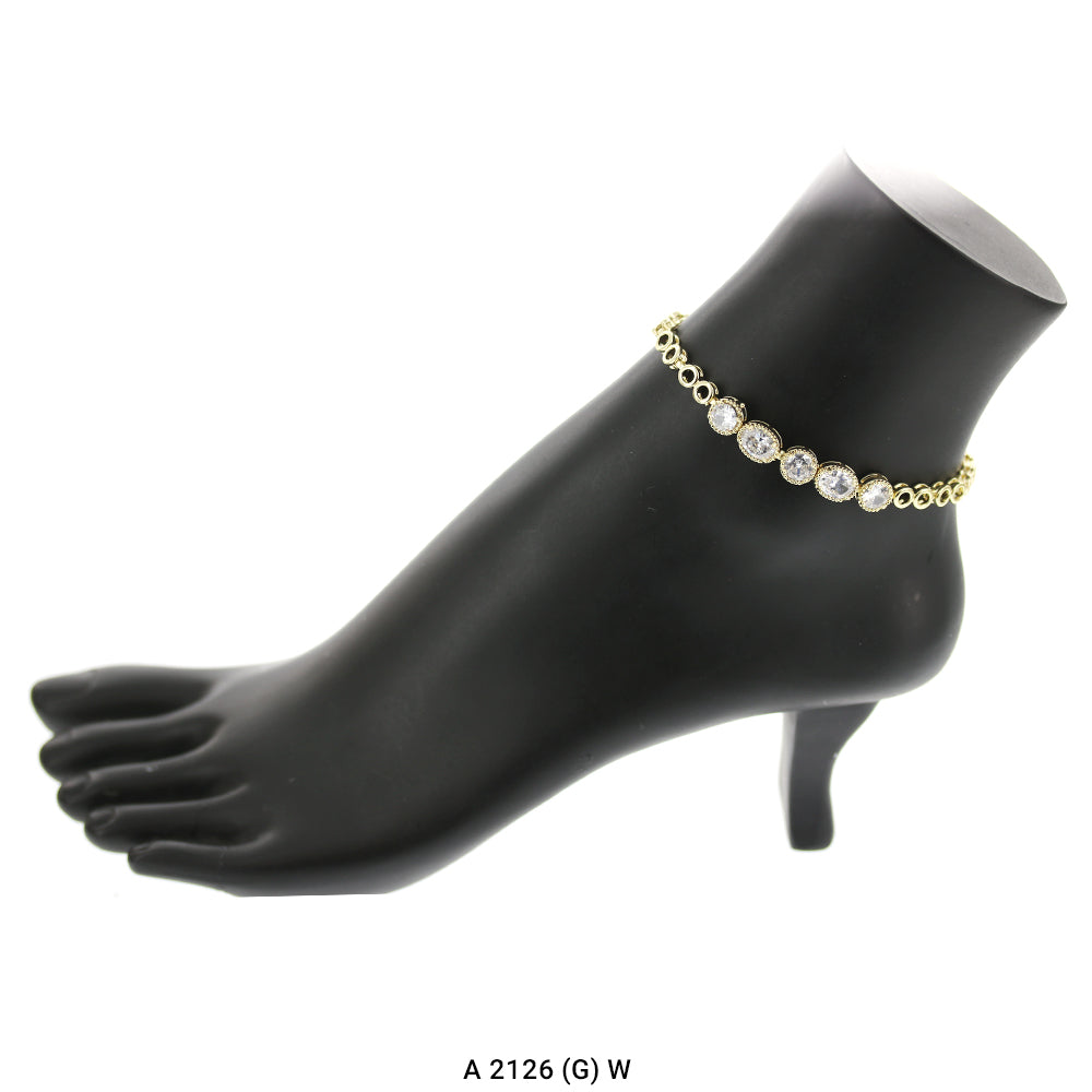 CZ Anklet A 2126 (G) W