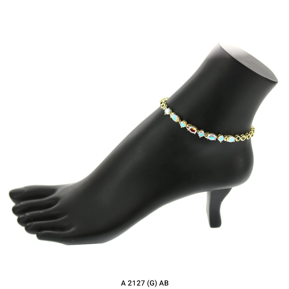 CZ Anklet A 2127 (G) AB