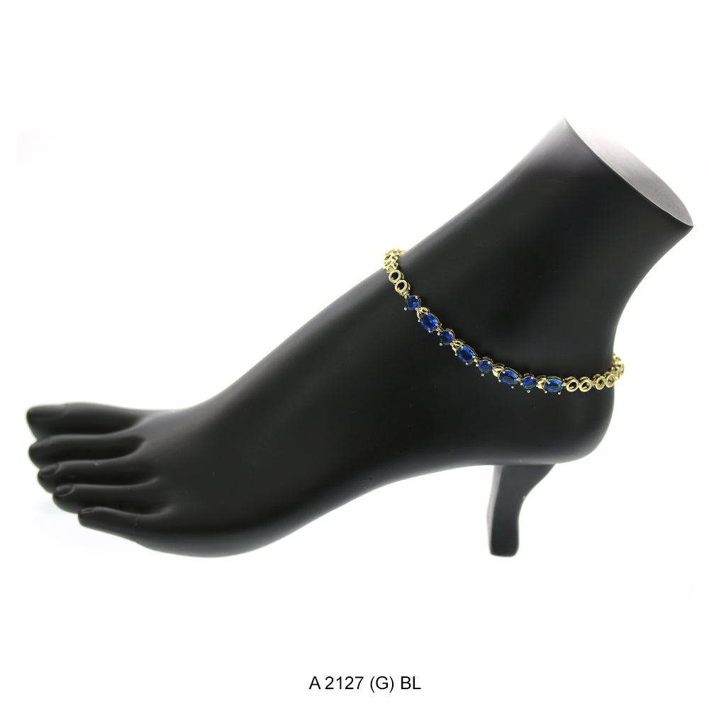 CZ Anklet A 2127 (G) BL