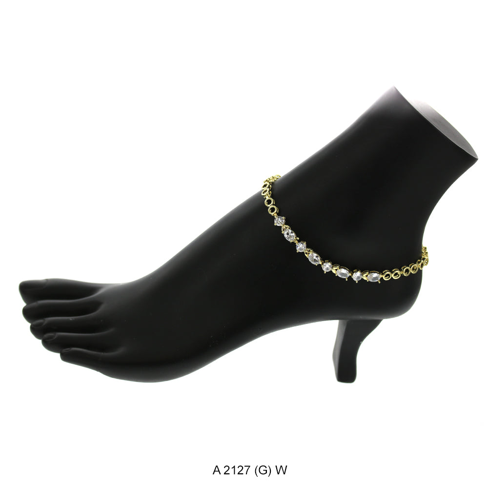 CZ Anklet A 2127 (G) W