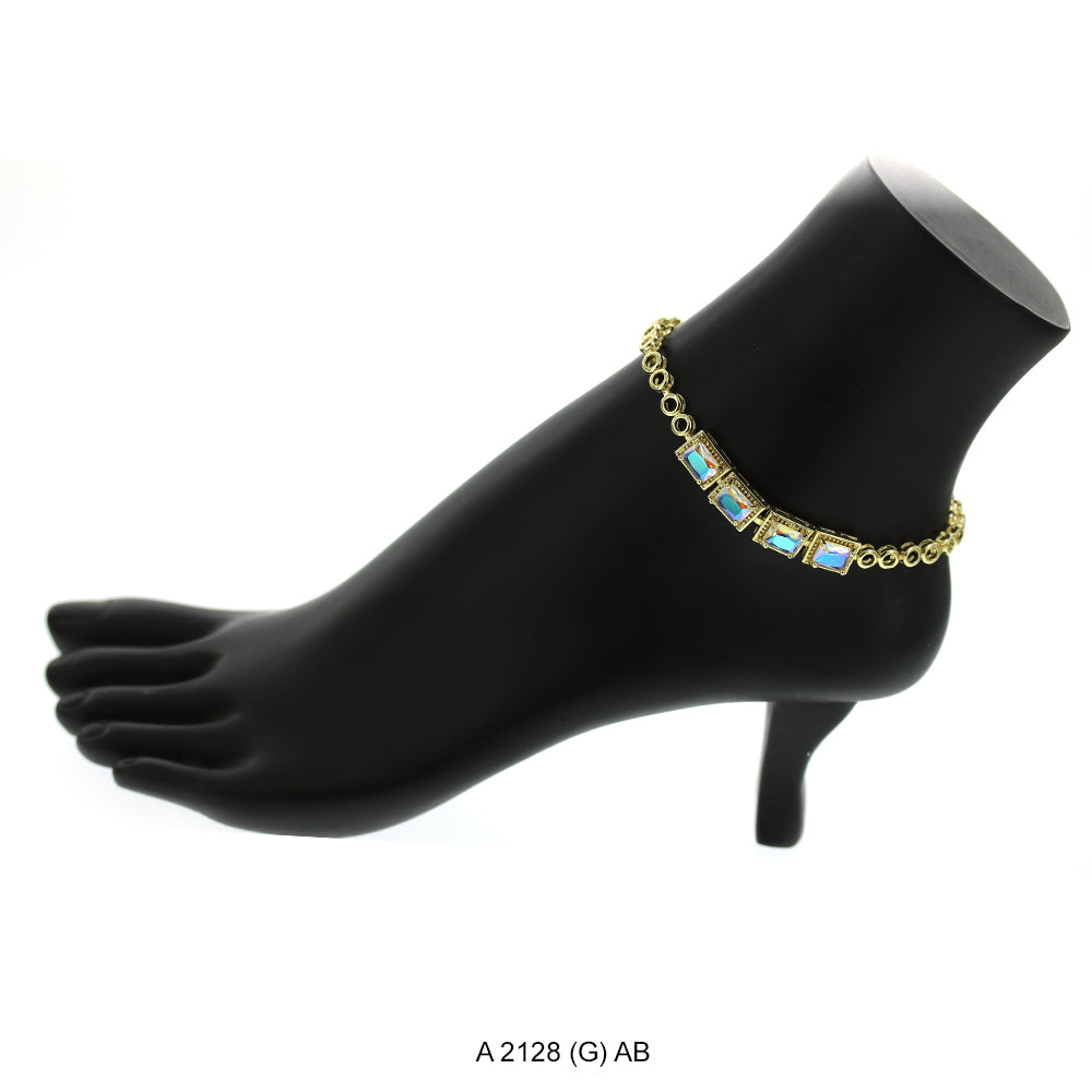 CZ Anklet A 2128 (G) AB