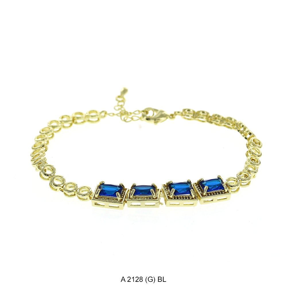 CZ Anklet A 2128 (G) BL