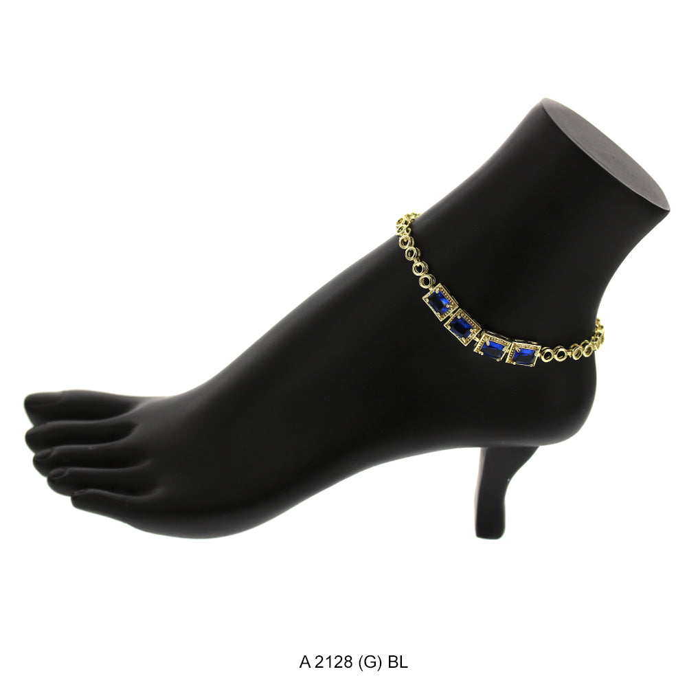 CZ Anklet A 2128 (G) BL