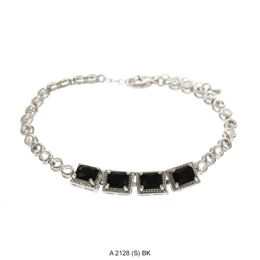 CZ Anklet A 2128 (S) BK